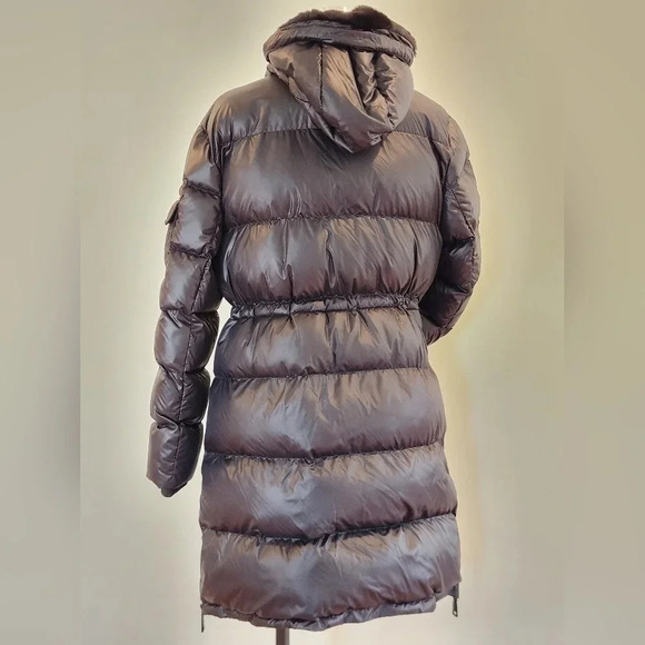 NWT || REBECCA MINKOFF || Long, black puffer jacket - Picture 6 of 16